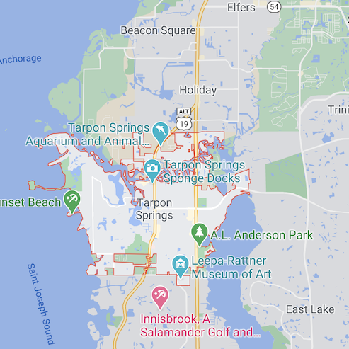 tarpon springs locations